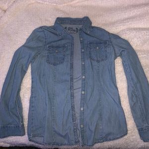 Denim Button Down